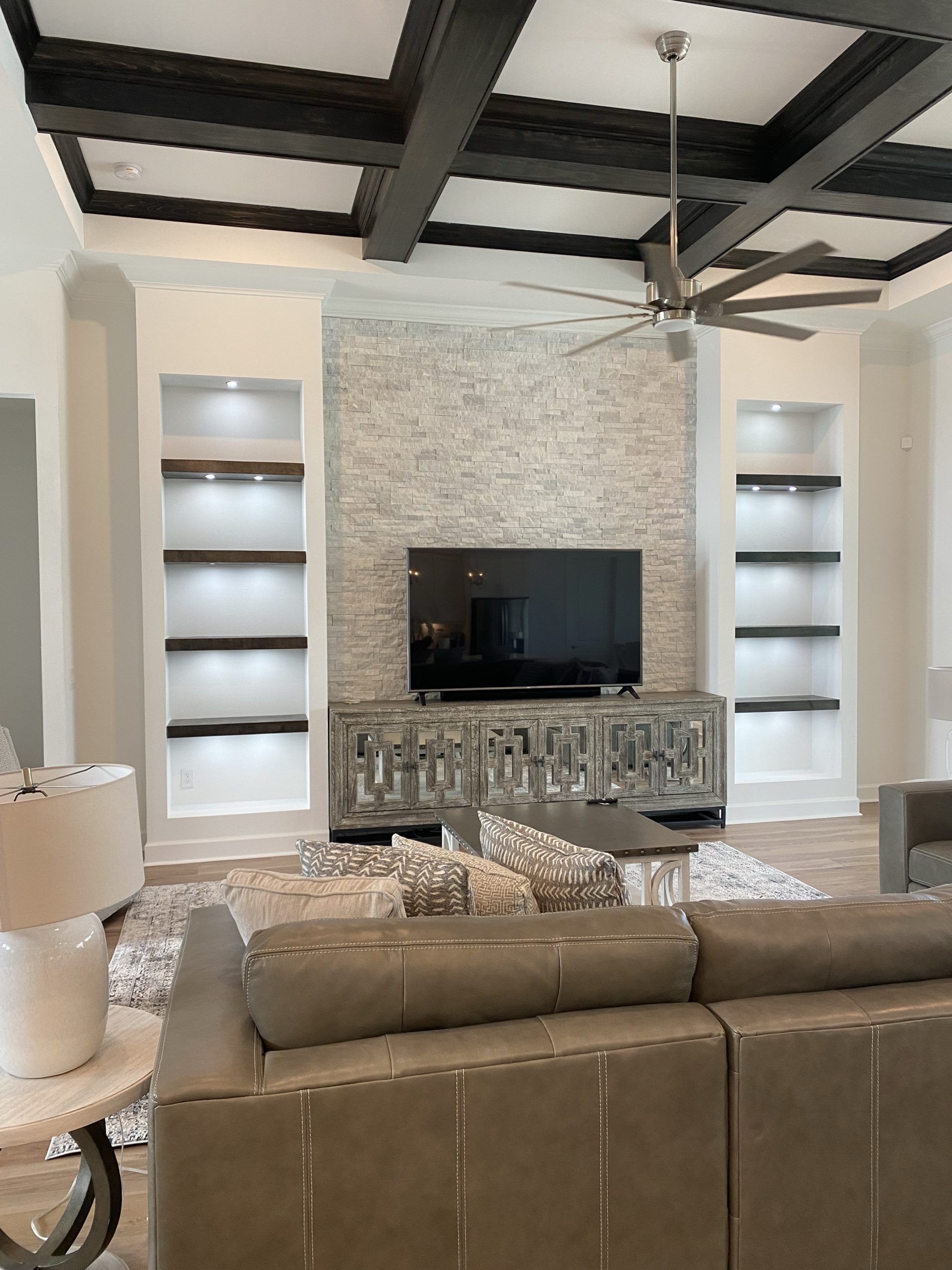 Contemporary Fireplace Installation