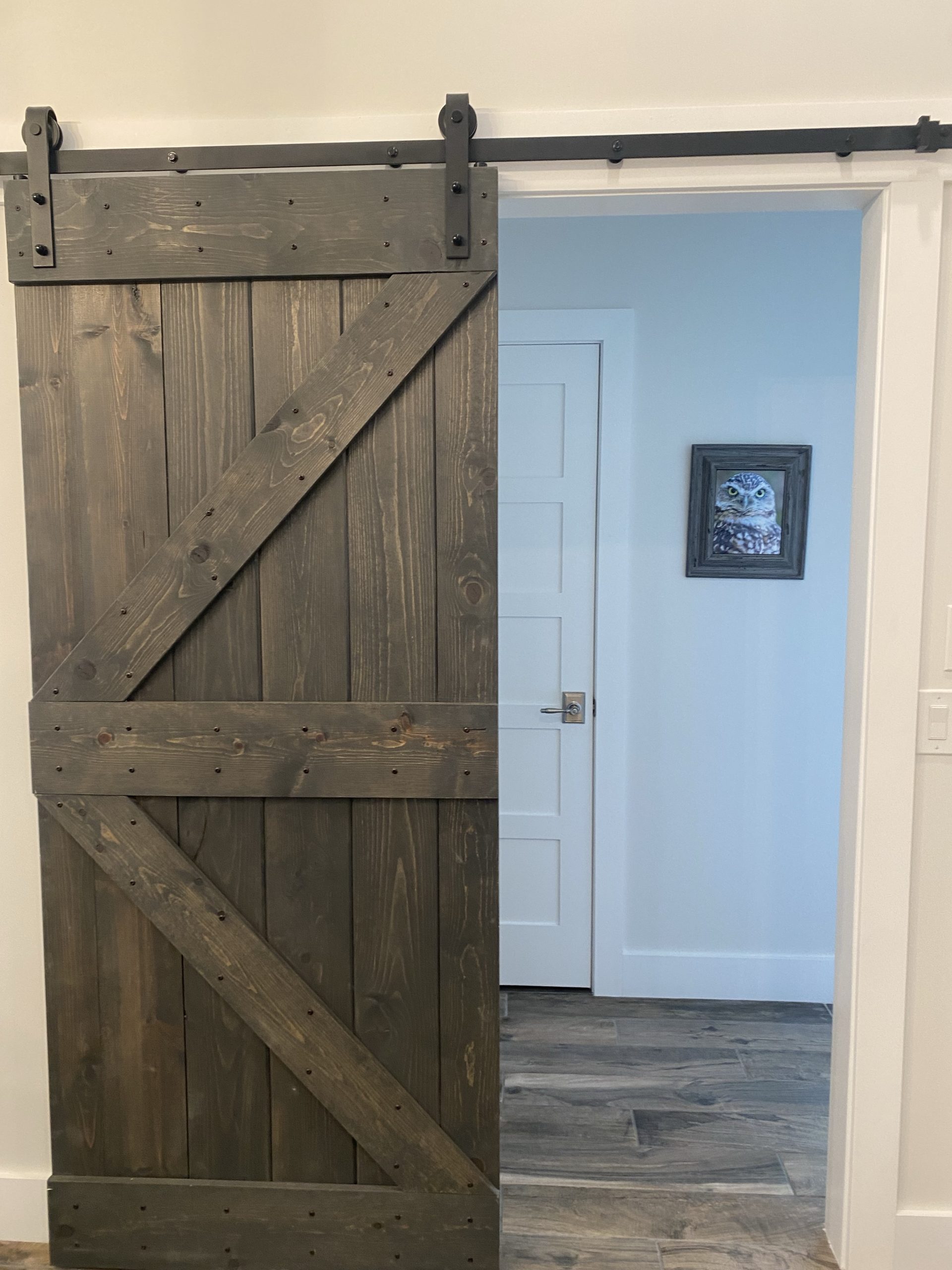 Custom Sliding Barn Door Installation