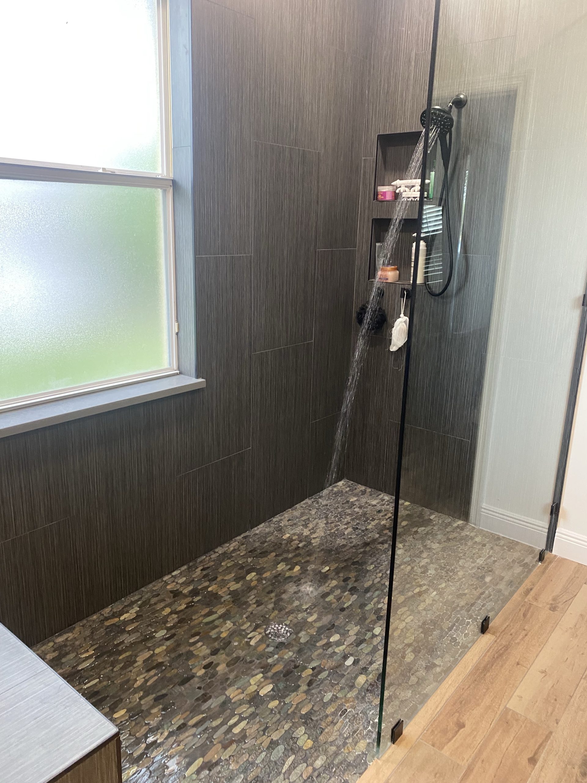 Luxury Walk In Shower Tile Installation